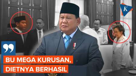 Gibran-Megawati Satu Meja, Prabowo 