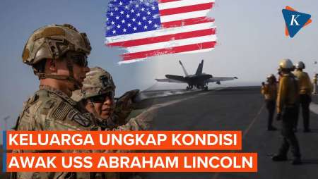 Keluarga Awak USS Abraham Lincoln Buka Suara soal Tentara AS Lompat dari Kapal
