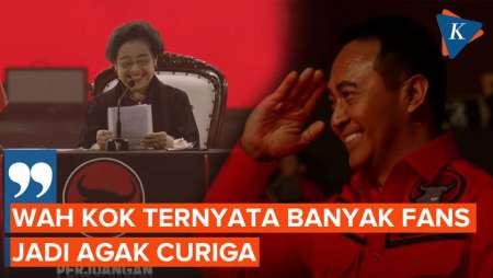 Momen Jenderal Andika Perkasa Disoraki di Rakernas PDI-P, Megawati: Kok Banyak Fans, Jadi Curiga