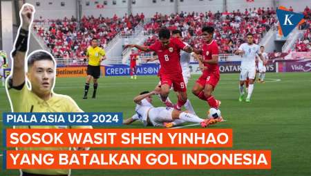 Profil Shen Yinhao, Wasit yang Batalkan Gol Timnas U23 Indonesia Vs Uzbekistan