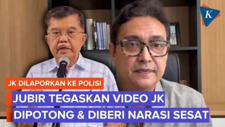 Tegaskan Video JK Dipotong Dengan Narasi Sesat, Jubir: Harusnya Pengunggah Yang Dilaporkan