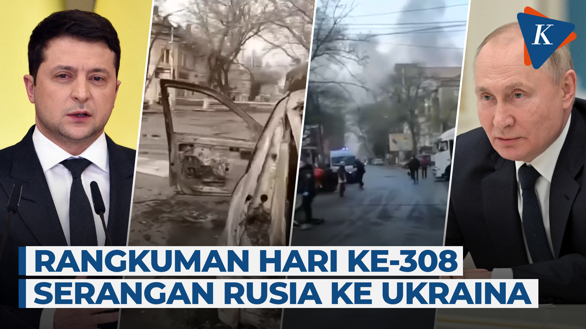 Rudal Rusia Gempur Kherson hingga Ukraina Nyaris Rebut Kota di Luhansk