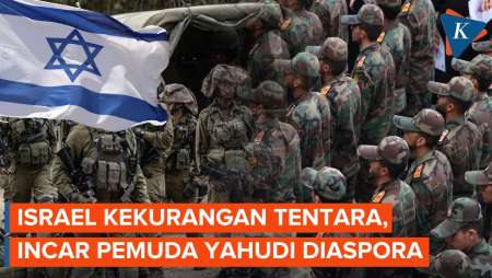 Kekurangan Tentara, Israel Incar Pemuda Yahudi Diaspora Jadi Prajurit