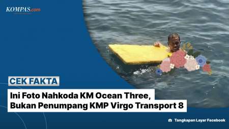 [Klarifikasi] Ini Foto Nahkoda KM Ocean Three, Bukan Penumpang KMP Virgo Transport 8