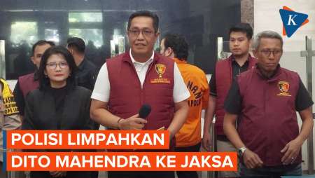 Bareskrim Polri Limpahkan Berkas Perkara dan Dito Mahendra ke Kejari Jaksel