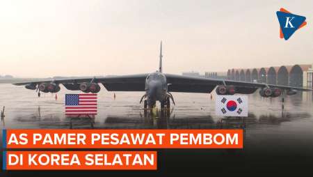 Pesawat Pembom AS Mendarat di Korea Selatan untuk Pertama Kalinya, Ada Apa?