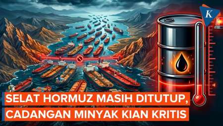 Blokade Selat Hormuz Bikin Cadangan Minyak Dunia Kian Kritis