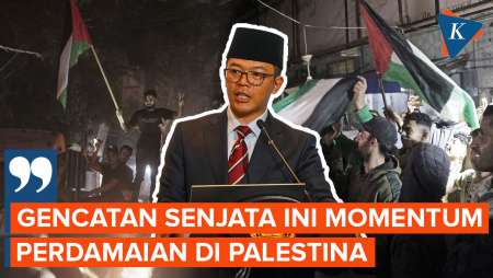 Respons Menlu Sugiono Terkait Gencatan Senjata Israel dan Hamas di Palestina