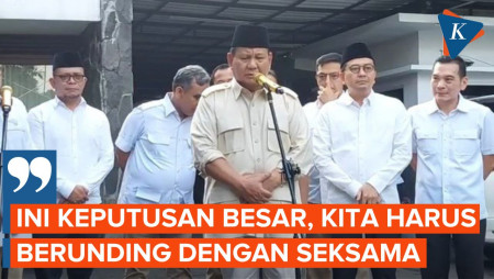 Prabowo Tak Ingin Gegabah Pilih Bacawapres