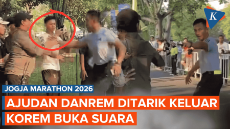 Pengakuan Korem Usai Ajudan Danrem 072 Ditarik Keluar Lari Tanpa Bib di Mandiri Jogja Marathon