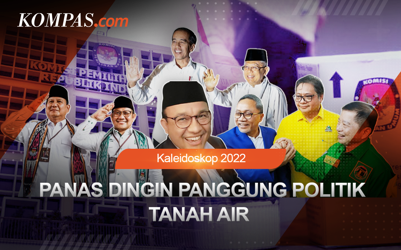 Kaleidoskop 2022: Deklarasi Anies Jadi Capres, Isyarat Jokowi Pemimpin Rambut Putih