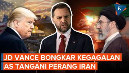 JD Vance Bongkar Kegagalan AS Tangani Perang Iran, Akui Ada Kesalahan