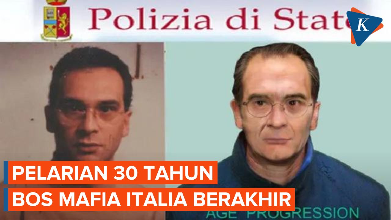 Buron 30 Tahun, Bos Mafia Italia Matteo Messina Denaro Berhasil Ditangkap