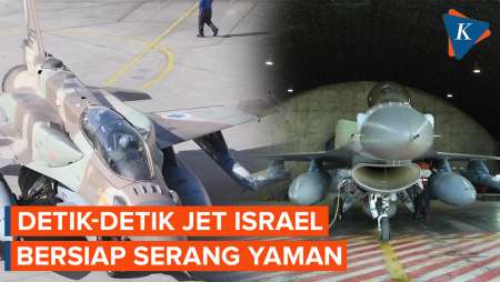 Detik-detik Jet Tempur Israel 