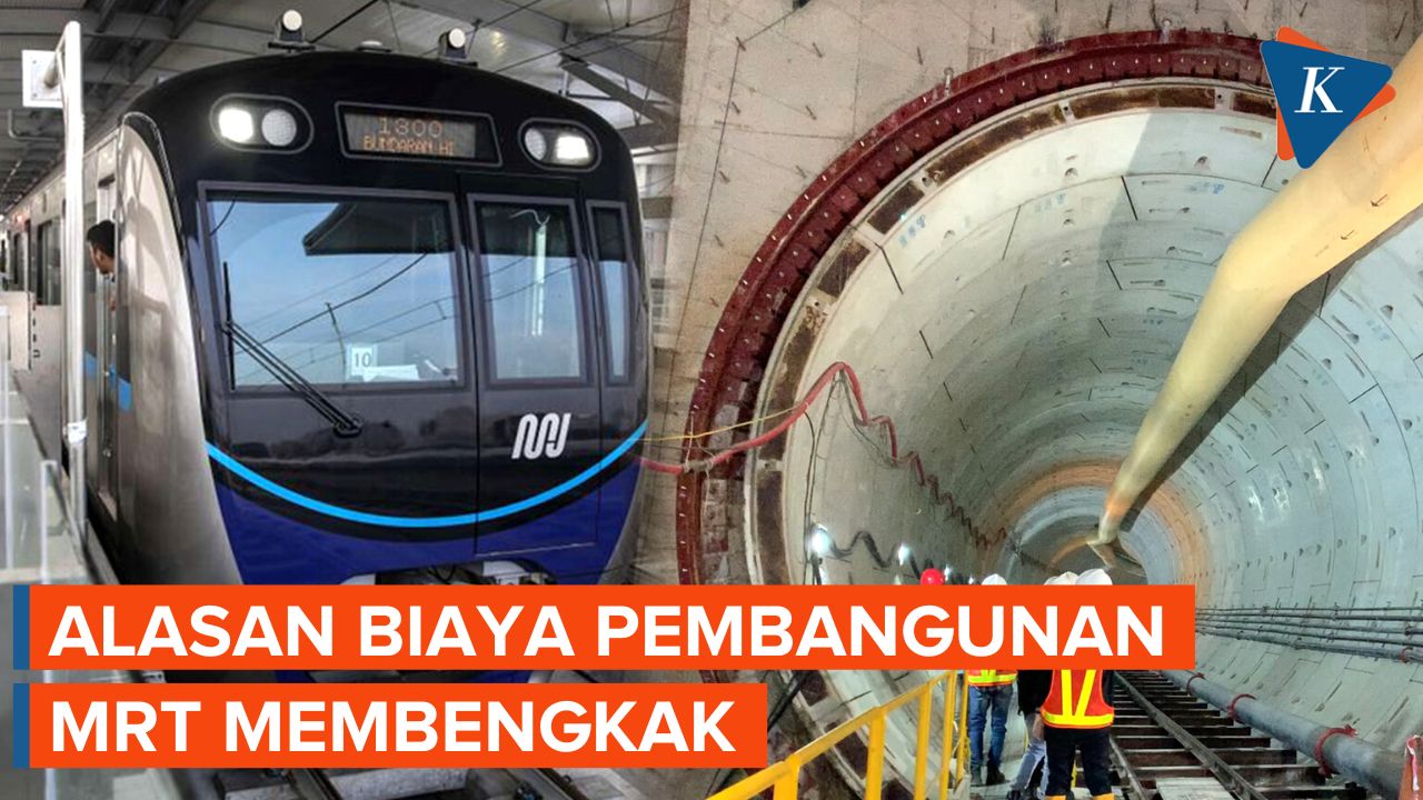 Biaya Pembangunan MRT Fase 2 Bengkak Jadi 25,3 Triliun