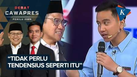 Gibran Anggap Pertanyaan Cak Imin soal Pembangunan di Solo Tendensius 