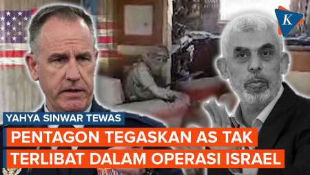 AS Tegaskan Tak Terlibat dalam Operasi Israel Tewaskan Yahya Sinwar!