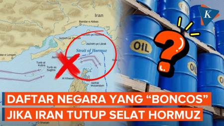 Iran Tutup Sebagian Selat Hormuz, Negara Mana Yang Paling “Boncos”?