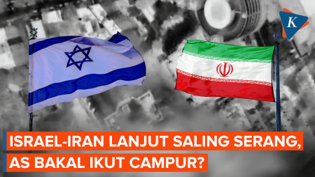 Israel-Iran Saling Serang Lewat Udara Saat AS Pertimbangkan Ikut Campur