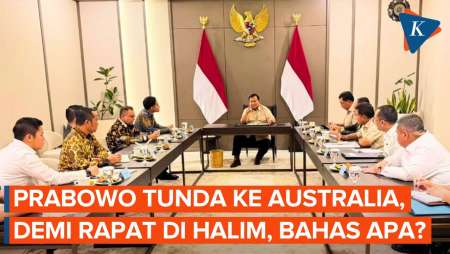 Prabowo Tunda Terbang Ke Australia Demi Ratas 2 Jam Di Halim, Bahas Apa?