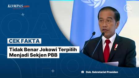 Tidak Benar Jokowi Terpilih Menjadi Sekjen PBB