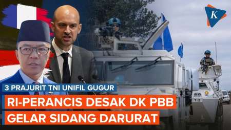 Sugiono Telepon Sekjen PBB Usai Tiga TNI UNIFIL Gugur, Perancis Desak Sidang Darurat