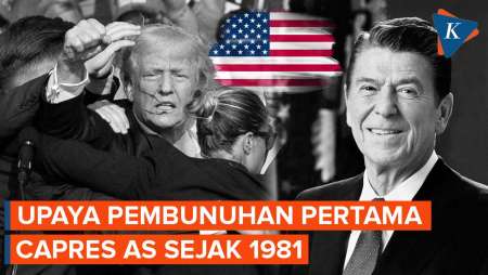 Penembakan Trump Jadi Upaya Pembunuhan Capres AS Pertama sejak 1981