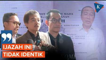 Roy Suryo-Refly Perlihatkan Perbandingan Ijazah Jokowi, Apa Temuannya?