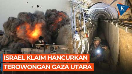 Tentara Israel Hancurkan Terowongan di Jalur Gaza