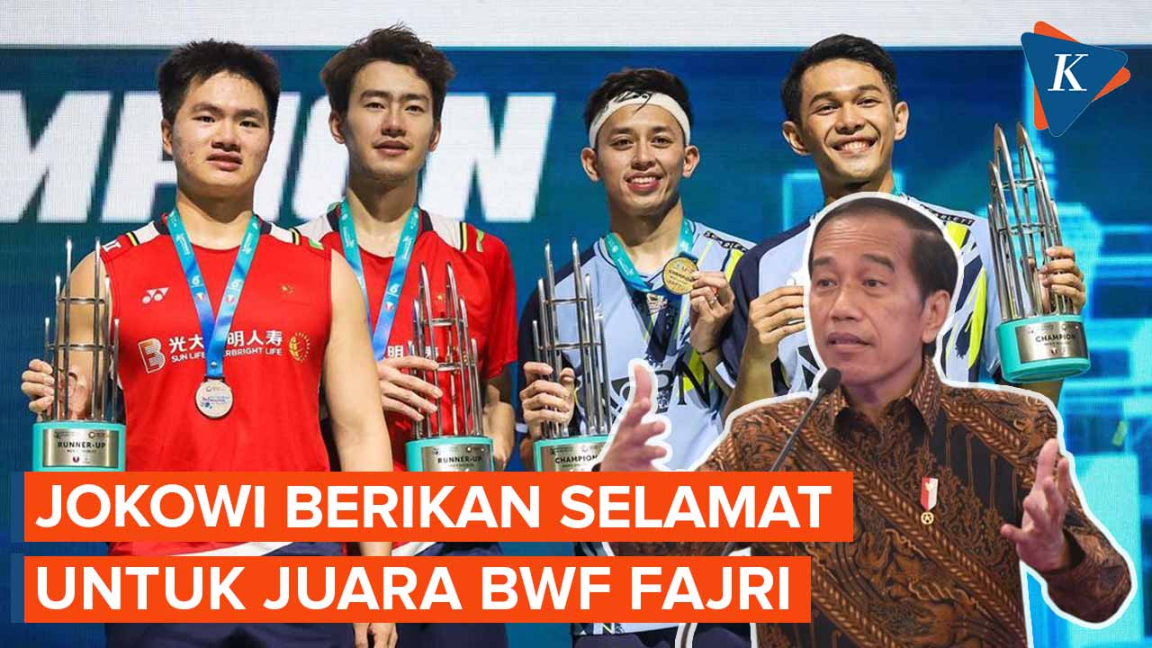 Jokowi Ungkapkan Selamat untuk Fajar-Rian yang Juarai Malaysia Open