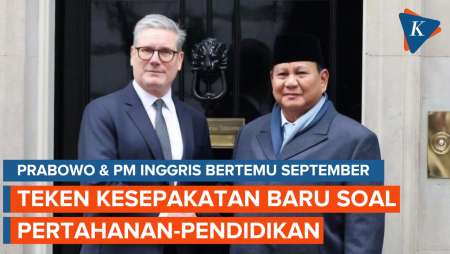 Prabowo dan PM Inggris Akan Bertemu September, Bahas Apa?
