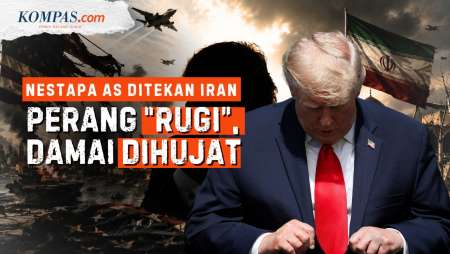 Derita AS Berlapis: Iran Tunjukkan Berdamai Sama "Menyakitkan" Dengan Perang Bagi Trump