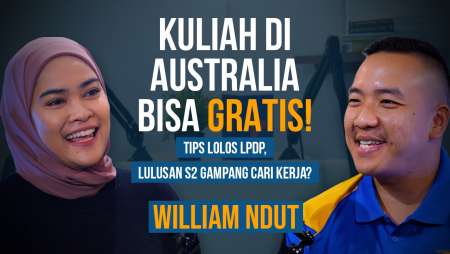 [PODCAST RUANG BK] William Ndut Pilih Australia untuk Belajar, Negara Favorit Pengincar LPDP?