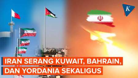 Balas Serangan 11 Hari AS, Iran Ngamuk Serang Kuwait, Yordania, Dan Bahrain!