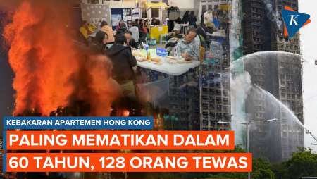 Kebakaran Apartemen Di Hong Kong 128 Tewas, Paling Mematikan Dalam 60 Tahun