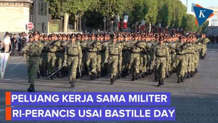 Peluang Kerja Sama TNI dan Militer Perancis Usai Kontingen Indonesia Tampil di Bastille Day