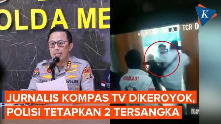 Polisi Tetapkan 2 Tersangka Pengeroyokan Jurnalis Kompas TV Usai Sidang SYL