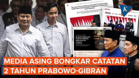 Sorotan Media Asing Soal 2 Tahun Pemerintahan Prabowo-Gibran