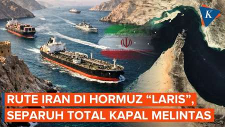 Rute Iran Di Selat Hormuz “Laris Manis”, Teheran Gandeng Oman Bahas Jalur Bersama