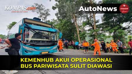 Sering Kecelakaan, Operasional Bus Pariwisata Sulit Diawasi