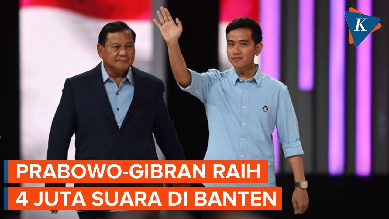 Rekapitulasi KPU: Prabowo-Gibran Unggul Jauh di Banten, Diikuti Anies-Muhaimin