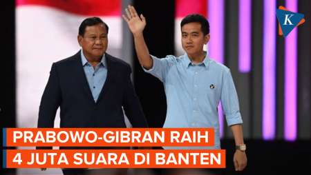 Rekapitulasi KPU: Prabowo-Gibran Unggul Jauh di Banten, Diikuti Anies-Muhaimin