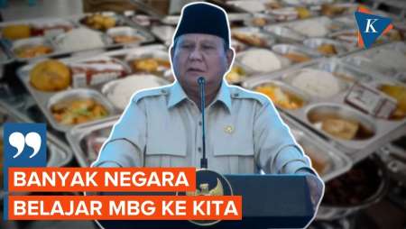 Prabowo: Jangan Minder, Banyak Negara Belajar MBG Ke Kita
