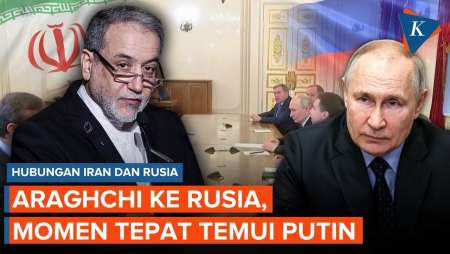 Iran Konsultasi Perang Ke Rusia, Araghchi: Momen Tepat Temui Putin