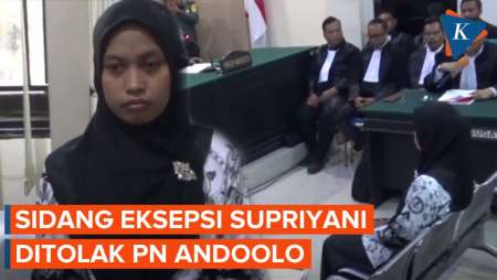 Sidang Eksepsi Guru Honorer Supriyani DItolak, Sidang Dilanjut Tertutup