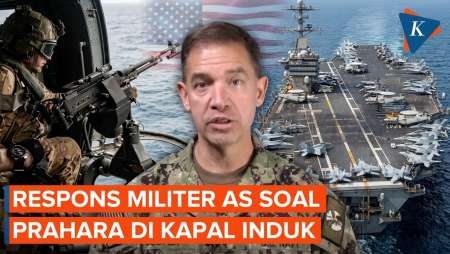 AS Bantah 7 Tentaranya Tewas Baku Hantam Di Kapal Induk Abraham Lincoln