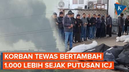 Putusan Mahkamah Internasional Tak Digubris, Jumlah Korban Tewas Serangan Israel…