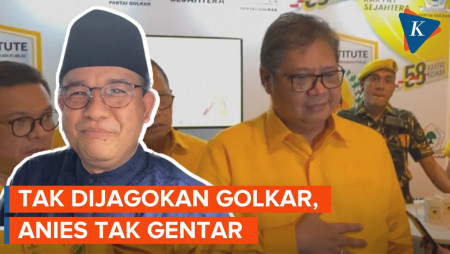 Anies Tak Khawatir jika Golkar Enggan Beri Dukungan