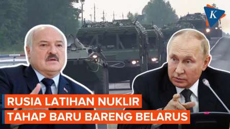Rusia Lanjutkan Latihan Nuklir Taktis Tahap Baru Bersama Belarus