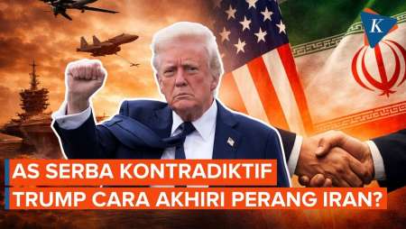 AS Serba Kontradiktif, Trump Cari Jalan Akhiri Perang dengan Iran?